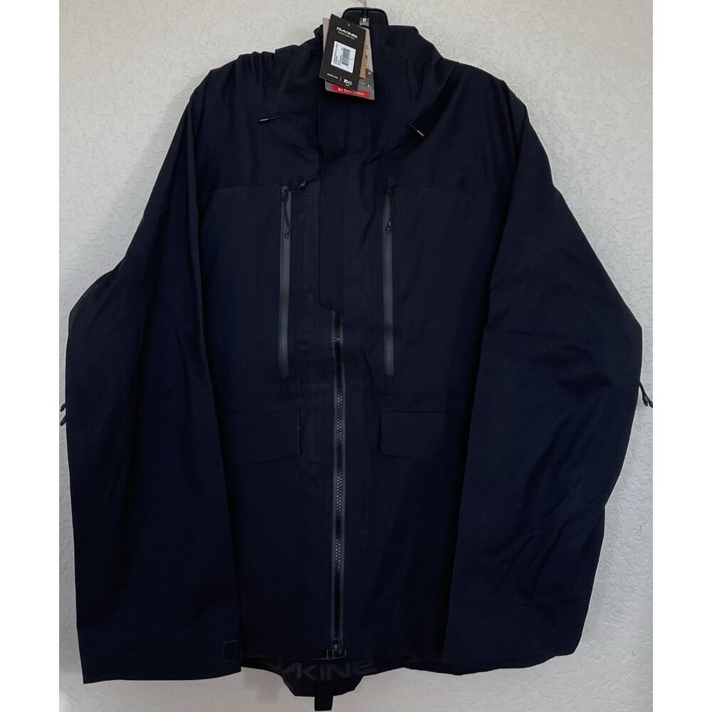 Dakine Sender‎ Stretch 3L Jacket Womens Size Large Black RECCO Ski Snowboarding